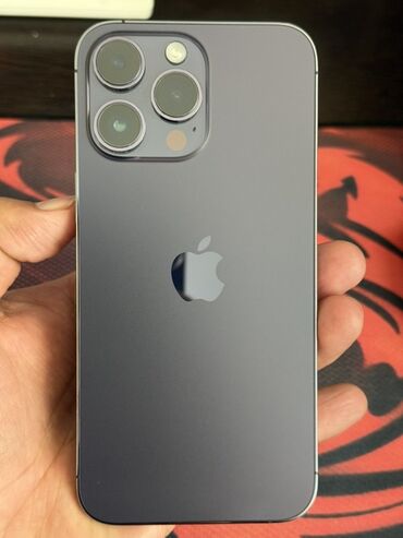 скупка не рабочих телевизор: IPhone 14 Pro Max, Колдонулган, 128 ГБ, Deep Purple, Коргоочу айнек, Каптама, Кабель, 83 %