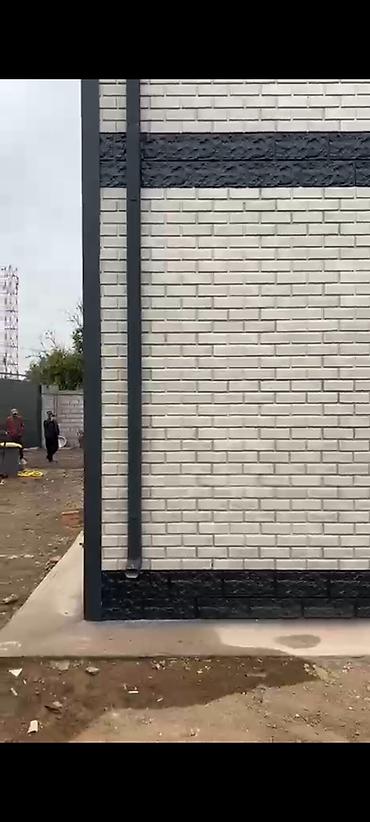 Фасадные 3D панели: Клинкер white Фасадные декоративные панели под кирпич - Назначение — 3