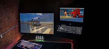 Masaüstü dəstlər: Asus tuf gaming 180hz 2k 24inch,Monitor standı 360° masaya — 4