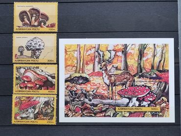 Markalar: Markalar. Azərbaycan və xarici markalar. Qiyməti 1 seriya+blok 4 azn — 7