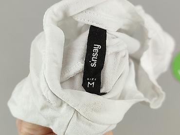 biala koszula: Sinsay, T-shirt damski, rozmiar M — 4