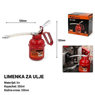 KMT limenka za ulje sa metalnom ručkom i fleksibilnim crevom –