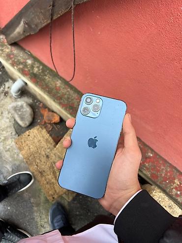 lg v60 thinq 5g: IPhone 12 Pro Max, 128 GB, Pacific Blue, Face ID — 1