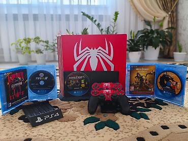 playstation 4 купить бишкек: Игровая консоль PlayStation 4 Limited Edition “Marvel’s Spider‑Man” — 1