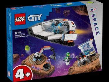 корабль игрушка: Lego City 🏙️ 60429 Космический Корабль и астероид 🚀Новинка 2024