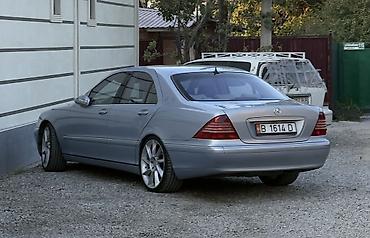 mersedes s: Mercedes-Benz S-Class: 2002 г., 5 л, Автомат, Бензин, Седан — 4