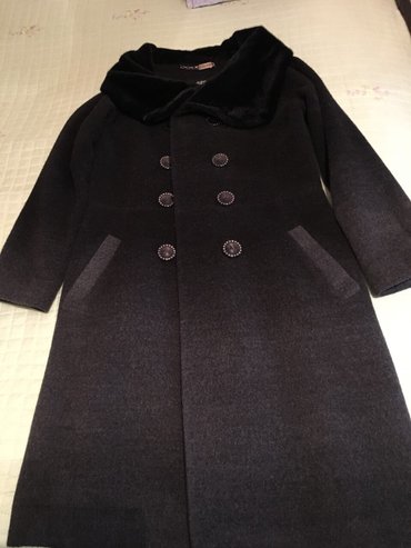 женские классические пальто: Пальто XL (EU 42), цвет - Серый