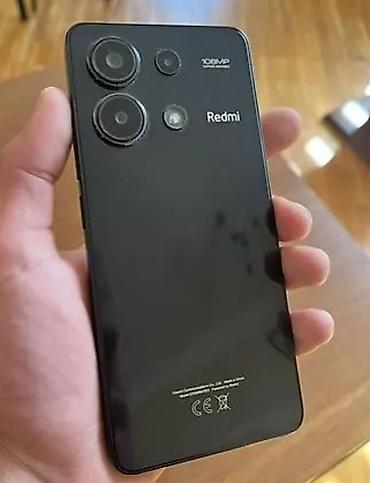 telefon iphone xs: Redmi Note 13, 256 GB, rəng - Qara, Barmaq izi — 1