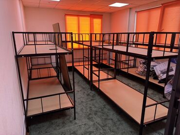 Двухъярусные кровати: Двухъярусная кровать с металлическим каркасом - Прочная стальная рама — 11