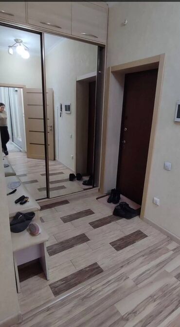 суточный квартира токмок микрорайон: 1 комната, 51 м², Элитка, 2 этаж, Евроремонт