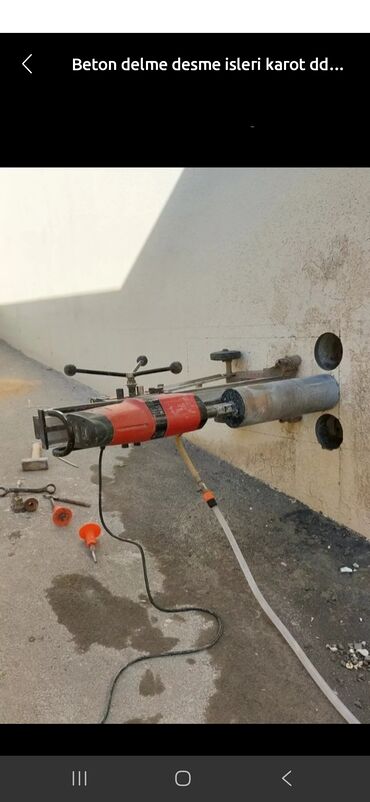 Beton işləri: Beton deşikdelmə və kəsim xidməti - Hilti markalı professional karot — 23