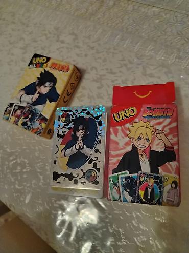 Спорт и хобби: UNO “Boruto/Naruto” temalı oyun kartları dəsti - Anime mövzulu xüsusi — 2