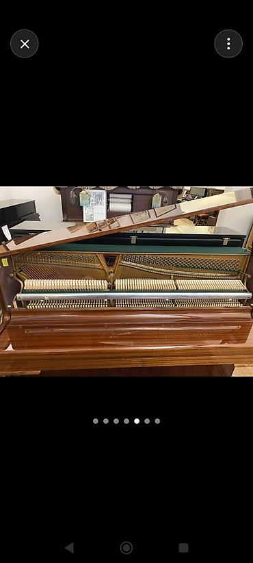 gitara simləri: Zimmermann akustik pianino – Alman istehsalı (DDR). - Marka/model — 2