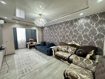 дом ночь: 4 бөлмө, 90 кв. м, 9 кабат, Евроремонт