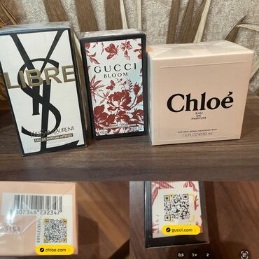 tikişsiz qadın leqqinsləri: Chloe 50ml gucci 50ml libre 50 ml kuar kodu ile yoxlaya ala bilersiz