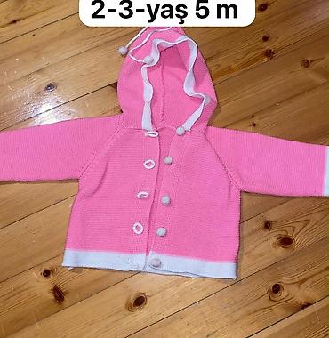Жакетки: Uşaq üst geyimləri dəsti 1) Narıncı kapüşonlu qışlıq jaket - Ölçü — 2