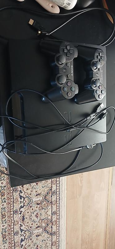 PS3 (Sony PlayStation 3): Ps 3 fat с дисководом в хорошем состоянии 2 оригинальных джойстика и — 1