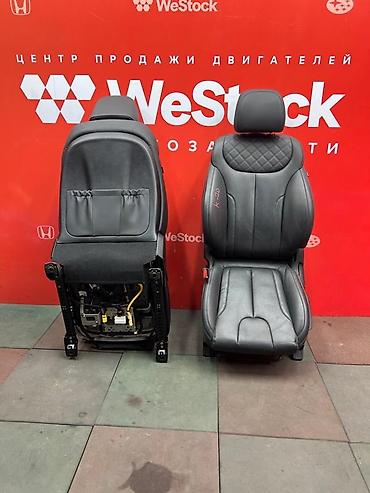 калотка саната: Комплект сидений, Кожа, Hyundai 2021 г., Б/у, Оригинал, Корея — 6