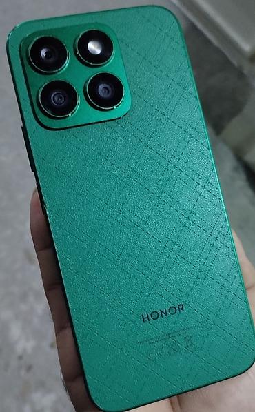 1.2.iwlenmiw.mabil.telfonlar: Honor 128 GB, rəng - Yaşıl, Barmaq izi — 1