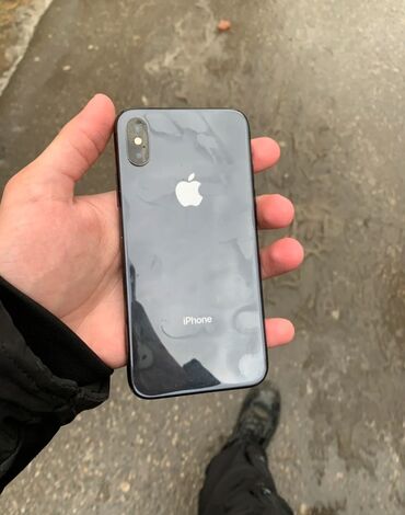 Apple iPhone: IPhone X, 256 GB, Black Titanium, Simsiz şarj