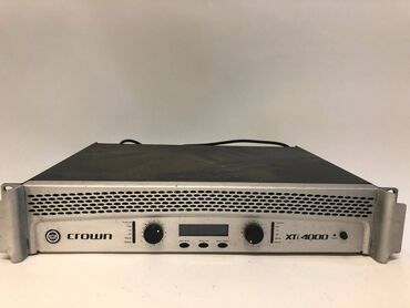 цена пластинок: Усилитель Crown XTI 4000 Каждый усилитель серии XTI оборудован DSP