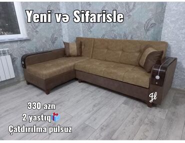 divan pulsuz: Угловой диван, Новый, Раскладной, С подъемным механизмом, Бесплатная доставка на адрес