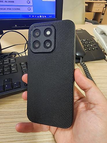 telefonlae: Honor X8b, 128 GB, rəng - Yaşıl, Barmaq izi, Face ID — 4