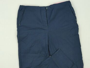 lidl spodnie softshell: Material trousers for women, size L (EU 40)