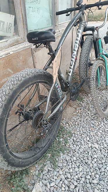 qalin tekerli velosiped: Fatbike tipli dağ velosipedi – GENIDI (gövdədə “GENIDI” yazısı — 2