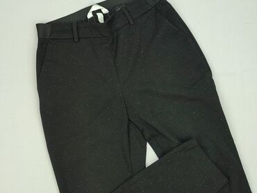 legginsy double push up: Material trousers for women, size S (EU 36)