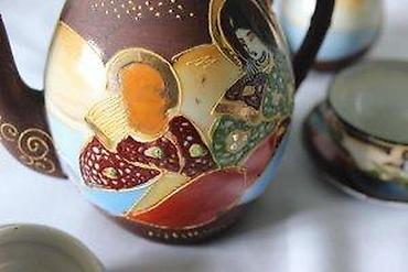 Kompleti posuđa: UNIKATNI STARI KINESKI PORCELAN RUČNO BOJEN, KOMPLETAN SET | Veoma — 14
