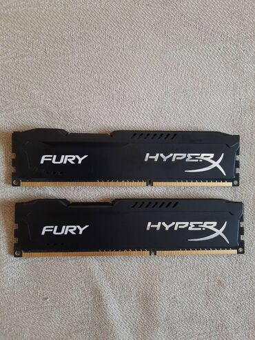 Ηλεκτρονικά: 2 X 4GB kingston RAM fury hyperx beast HX316C10FBK2/8X DDR3-1600