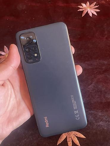 telefon zengleri: Redmi Note 11, 128 GB, rəng - Qara, Qırıq — 2