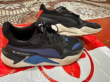 Кроссовки и спортивная обувь: Мужские кроссовки, 44, Puma, Б/у, цвет - Черный, Самовывоз — 2