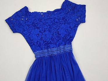sukienka chabrowa plus size: Sukienka damska, rozmiar S — 1