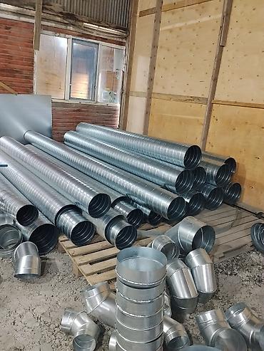 Оборудование для ресторанов, кафе: Məhsul: Spiral hava kanalları və havalandırma aksesuarları Təsvir: - — 3