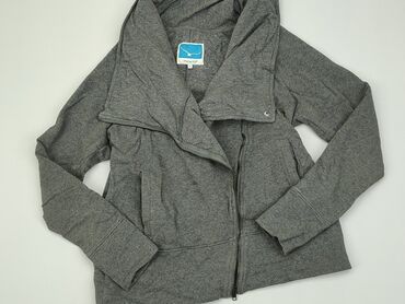 srebrne bluzki sylwestrowe: Sweatshirt, M (EU 38), condition - Good