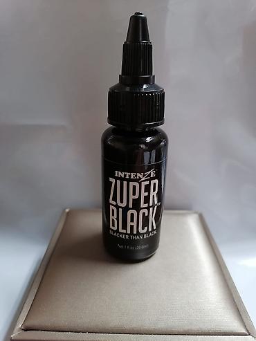 zene baletanke: INTENZE Zuper Black – profesionalna crna tetovažerska boja - — 1