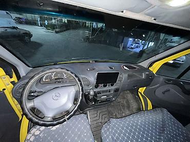 афтаномка на спринтер: Грузовой фургон Mercedes-Benz Sprinter (желтый кабина, черный — 7