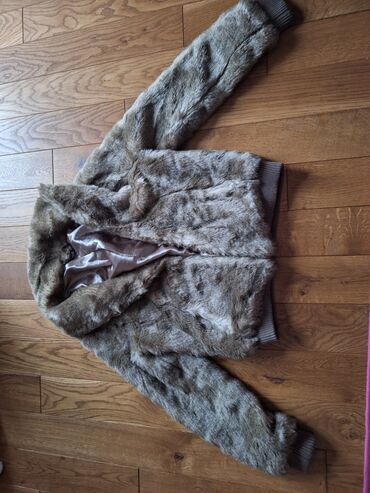 zenski kaputi u nisu: M (EU 38), With lining, Faux fur, color - Grey