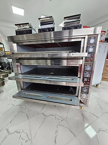 Elektrik sobalar: Elektrik soba, Çörək, Şirniyyat üçün, Yemək üçün, 3 mərtəbəli, Yeni — 3