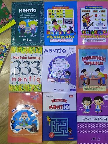 kitab alan: 3-4-5-6 yaşlı uşaqlar üçüm inkişafetdirici, məntiqi kitablar satılır — 2