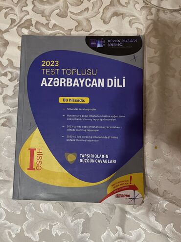 Ovçuluq və balıqçılıq: Azərbaycan dili Testlər 11-ci sinif, DİM, 1-ci hissə, 2023 il