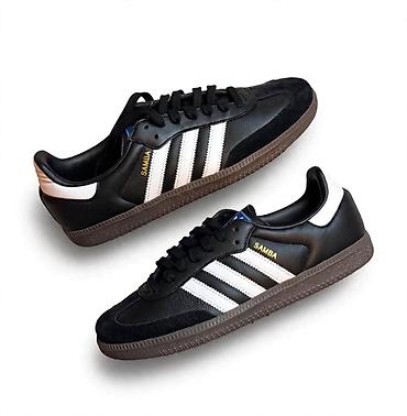 Adidas Samba OG patike – crno/belo izdanje - Klasični niskoprofilni