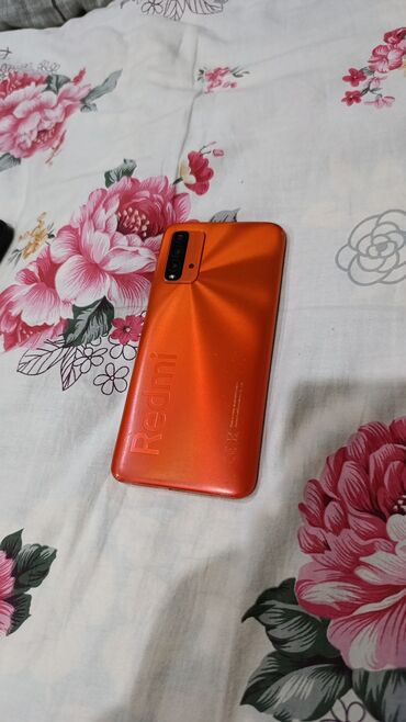 где продать планшет: Redmi, Redmi 9T, Колдонулган, 64 ГБ, түсү - Ток сары, 2 SIM