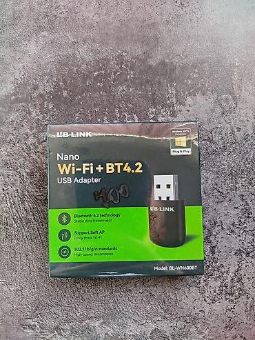 USB-адаптер LB-Link Nano Wi‑Fi + BT4.2 (модель BL-WN600BT) 💵Цена 700