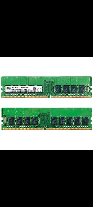 ddr3 ram notebook: SK HUNIX operativ yaddaş modulu - Tutum: 16 GB - Növ: DDR4 (PC4) - — 2