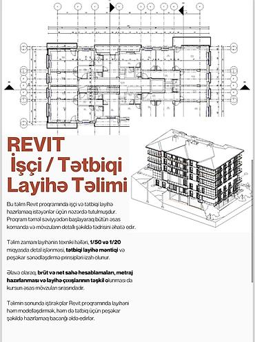 kompüterlər işlənmiş: Kompüter kursu: AutoCAD, ArchiCad — 3