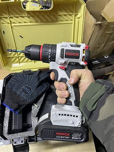 Шуруповерты: Аккумуляторные дрели‑шуруповерты . Доставка по г.Бишкек бесплатно🚚✅ — 26
