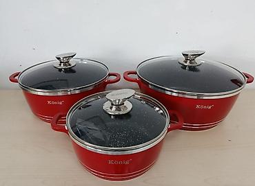 wet set collection intex: König set šerpi – 3 dela zapremina 6 litara - Materijal: liveni — 1